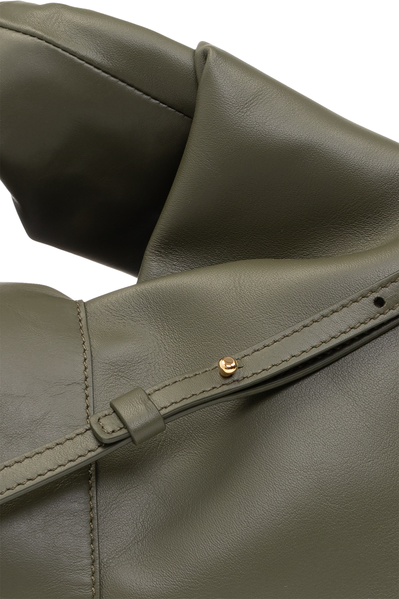 tag in bottom corner of bag - Green 'Twister Hobo' shoulder
